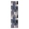 World Rug Gallery Modern Distressed Boxes 2' x 7' Blue 956BLUE2X7 - alternate 2